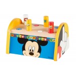 Joc de ciocanit figurine saltarete din lemn Disney - Joc Banc de lucru cu Ciocanel Deluxe Mickey Mouse 